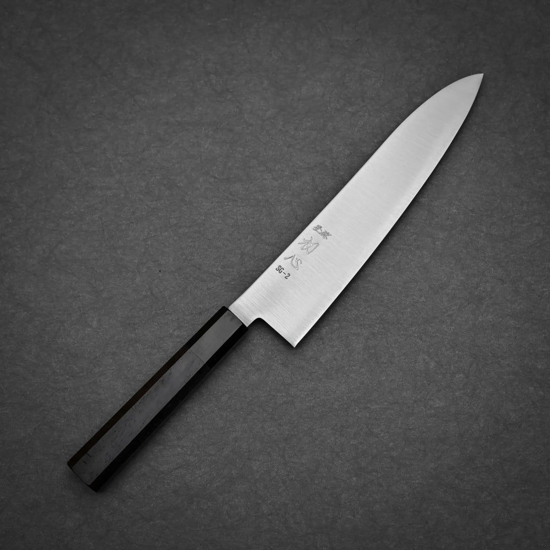 Hatsukokoro Hayabusa SG2 gyuto 210mm – Zahocho Knives Tokyo