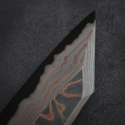 Hatsukokoro x Nigara Irodori aogami#2 damascus kiritsuke gyuto 240mm