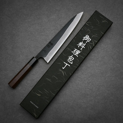 Hatsukokoro Shinkiro kurouchi damascus AS gyuto 240mm