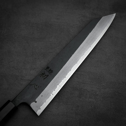 Hatsukokoro Shinkiro kurouchi damascus AS kiritsuke gyuto 240mm