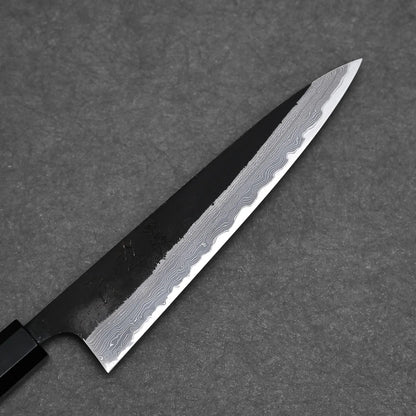 Hatsukokoro Shinkiro kurouchi damascus AS petty knife 150mm