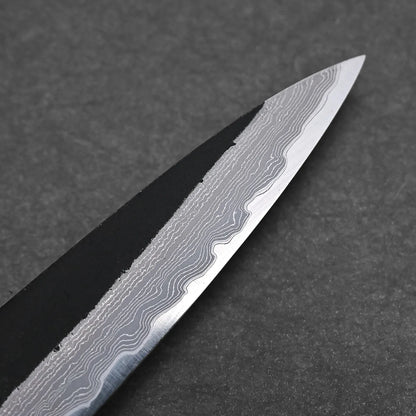 Hatsukokoro Shinkiro kurouchi damascus AS petty knife 150mm