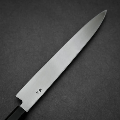 270mm Hatsukokoro Shirasagi ginsan yanagiba left side view