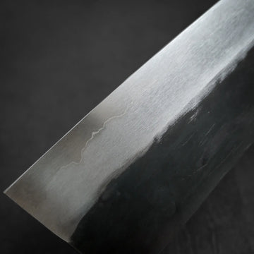 Isamitsu kurouchi shirogami#1 gyuto 210mm | Zahocho Knives Tokyo