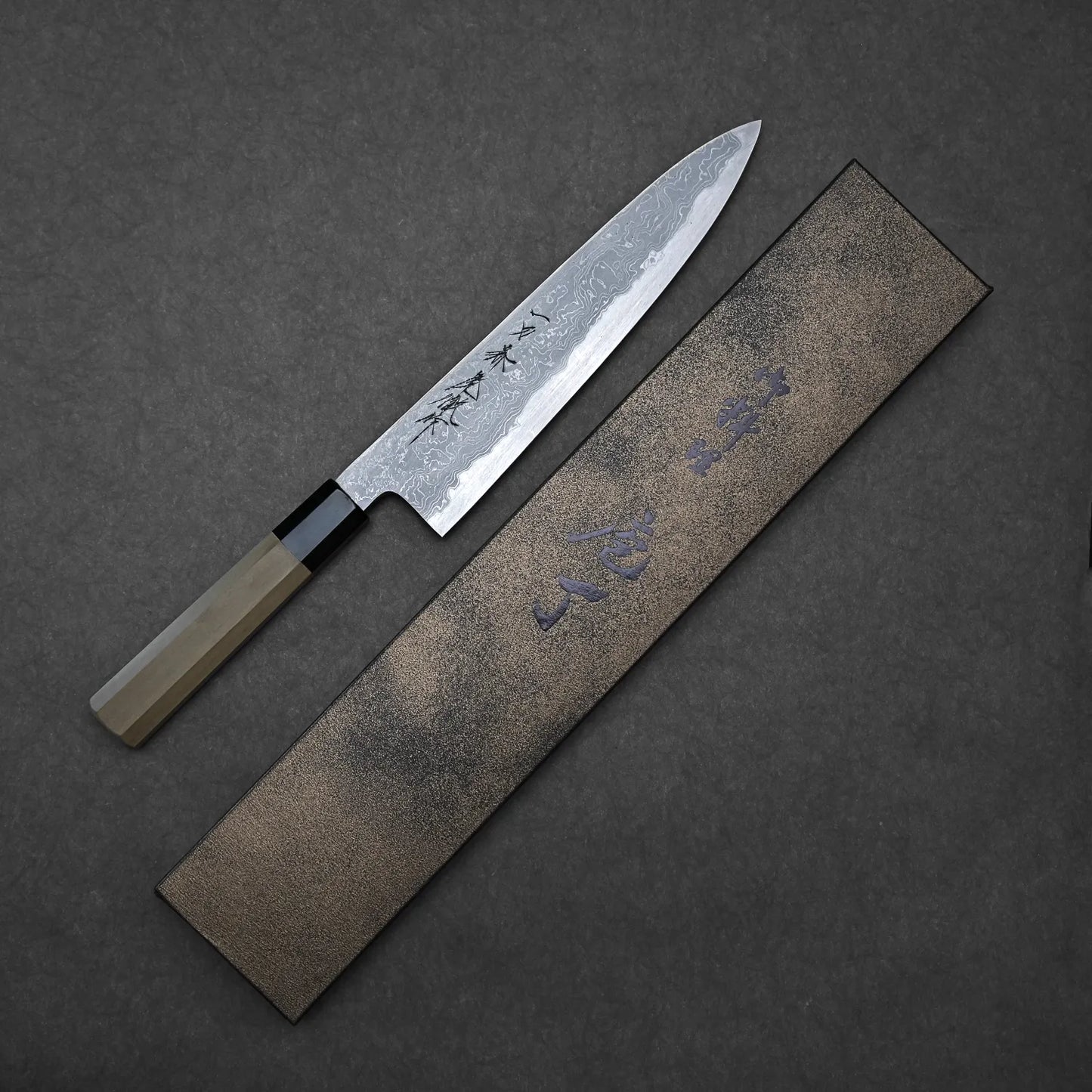 Ittosai Kotetsu damascus aogami#1 gyuto 240mm