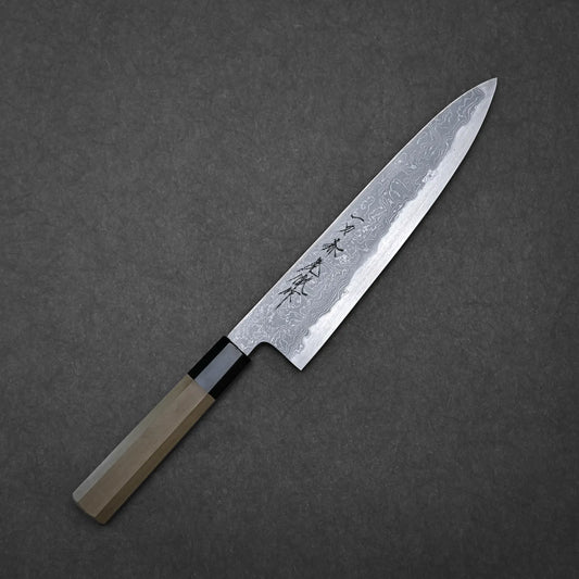 Ittosai Kotetsu damascus aogami#1 gyuto 240mm