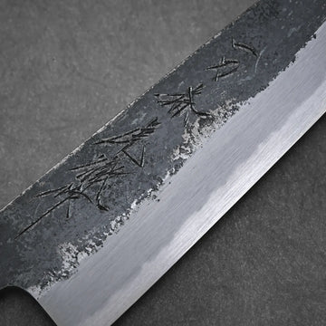 Yoshikazu Tanaka x Nomura kurouchi shirogami#1 gyuto 210mm (8
