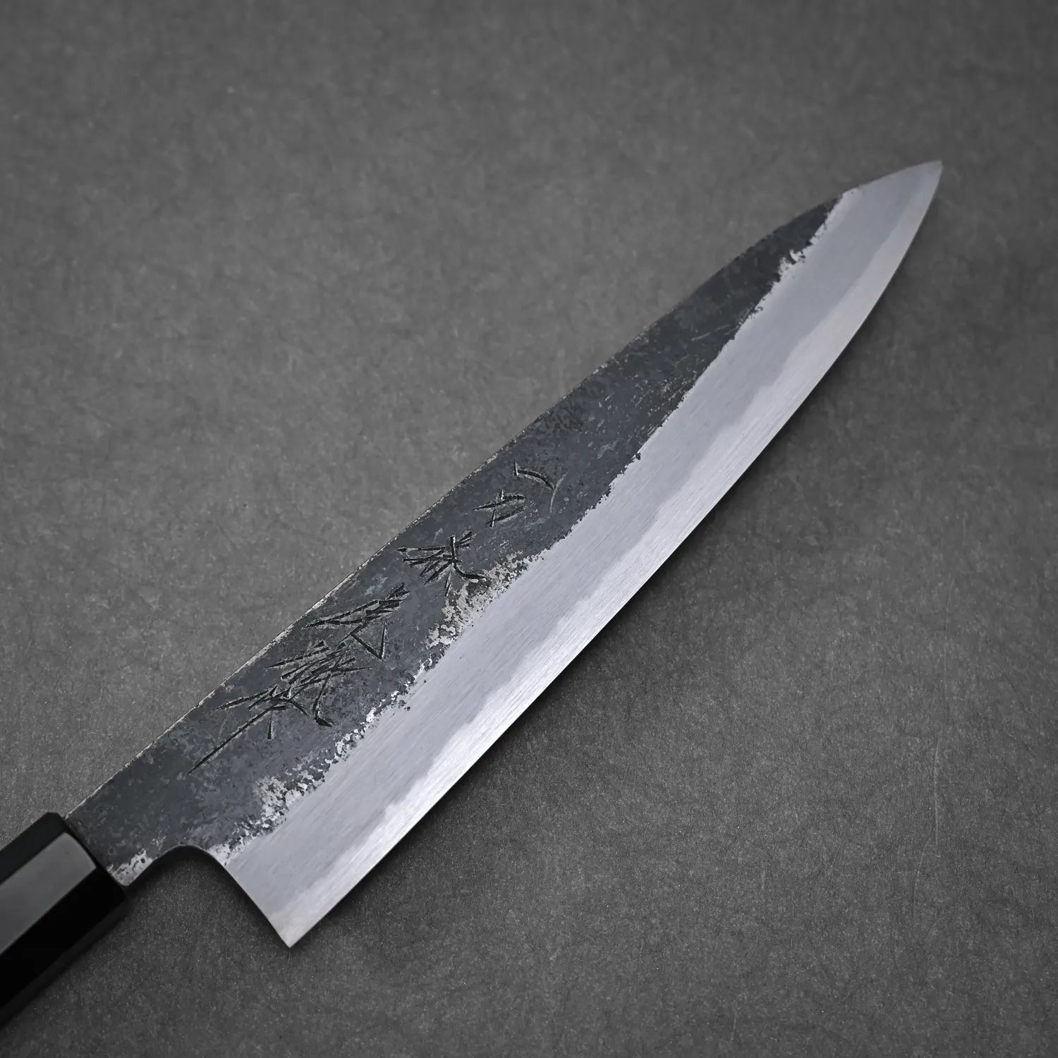 （Akiyoshi Nomura） Yoshikazu Tanaka x Nomura kurouchi shirogami#1 gyuto 210mm (8