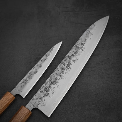 Tsunehisa nashiji SLD gyuto 240mm and petty 140mm knife set