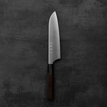 Hatsukokoro Hayabusa AS santoku 180mm – Zahocho Knives Tokyo