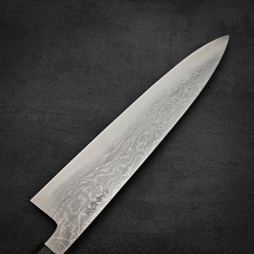 Hatsukokoro Komorebi damascus aogami#1 gyuto 240mm