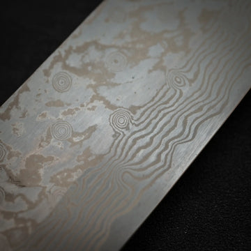 Miyazaki ATS-34 damascus kiritsuke gyuto 220mm – Zahocho Knives Tokyo