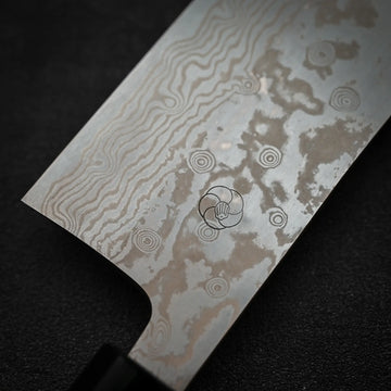 Miyazaki ATS-34 damascus kiritsuke gyuto 220mm – Zahocho Knives Tokyo