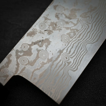 Miyazaki ATS-34 damascus kiritsuke gyuto 220mm – Zahocho Knives Tokyo