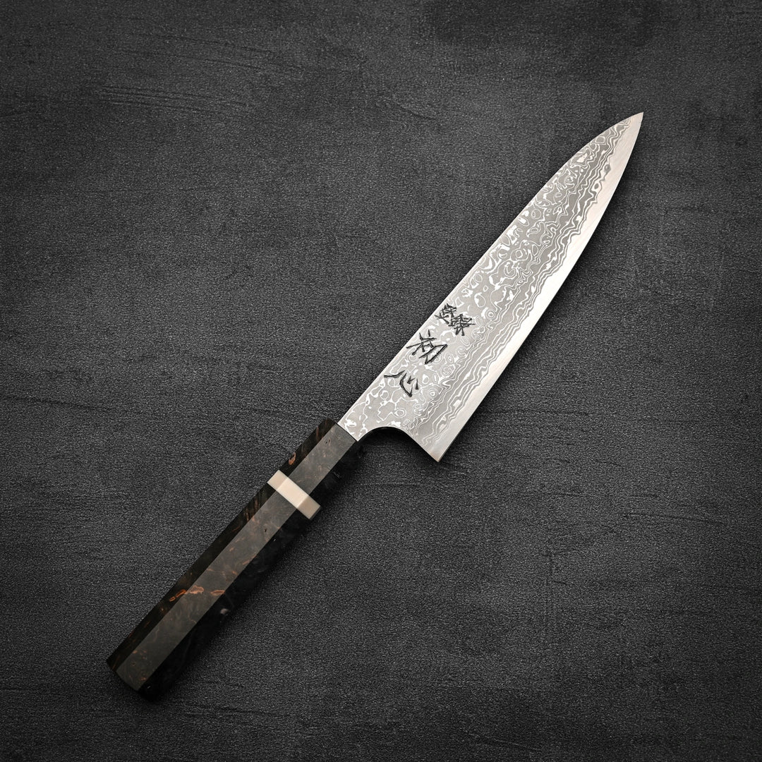 ★korokoro Hatsukokoro x Yauji damascus aogami#2 single bevel petty