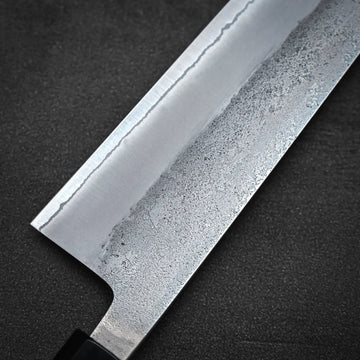 KLAH GHOST 白金閣 Hatsukokoro x Yoshikane nashiji shirogami#2 gyuto 210mm