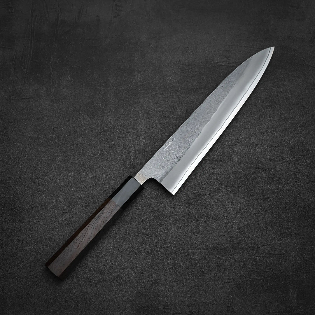 KLAH GHOST 白金閣 Hatsukokoro x Yoshikane nashiji shirogami#2 gyuto 210mm