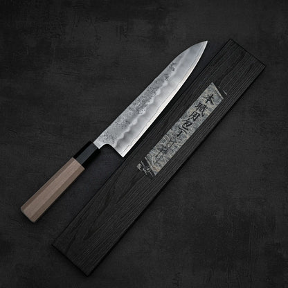 Ittosai Kotetsu nashiji ginsan gyuto 210mm