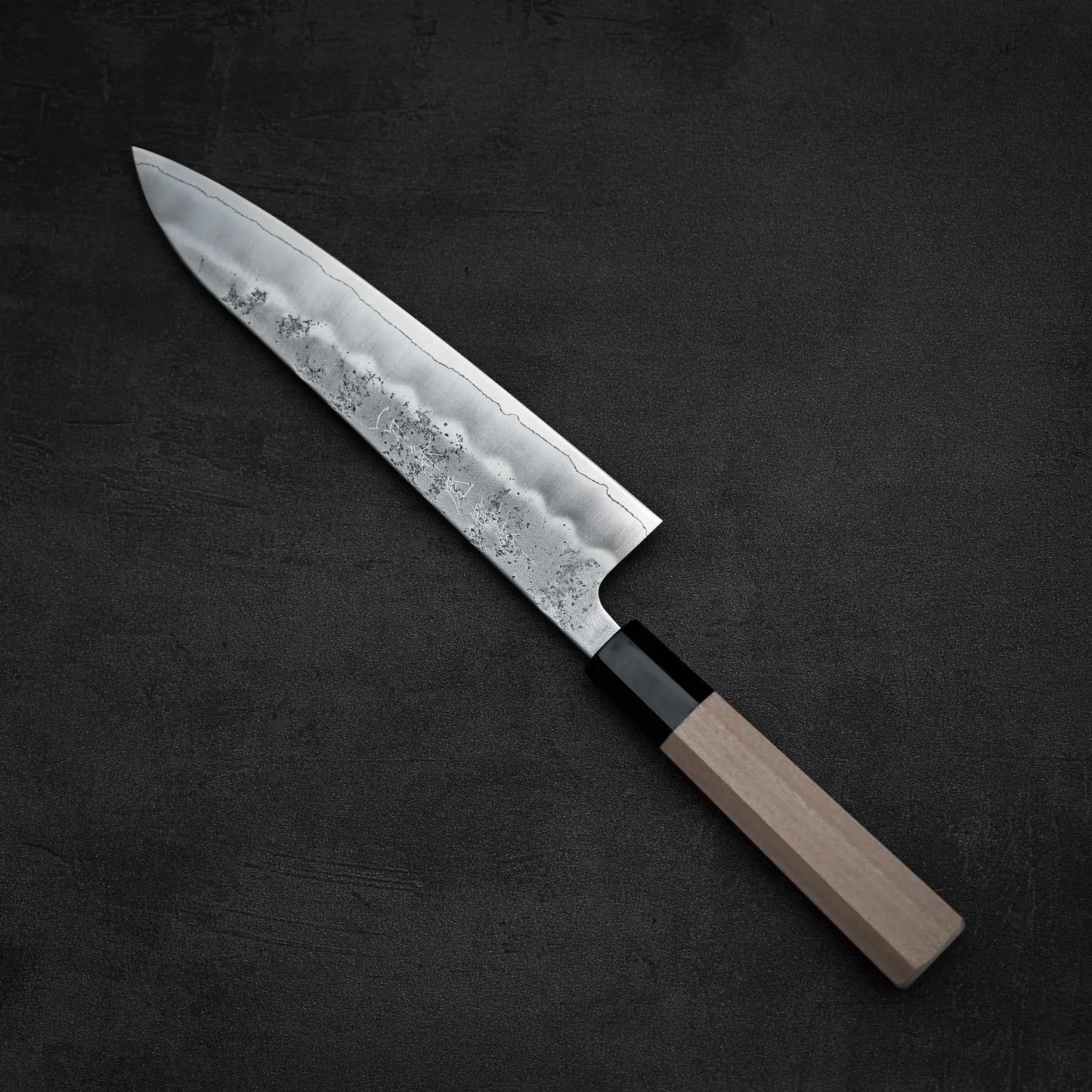 Ittosai Kotetsu nashiji ginsan gyuto 210mm