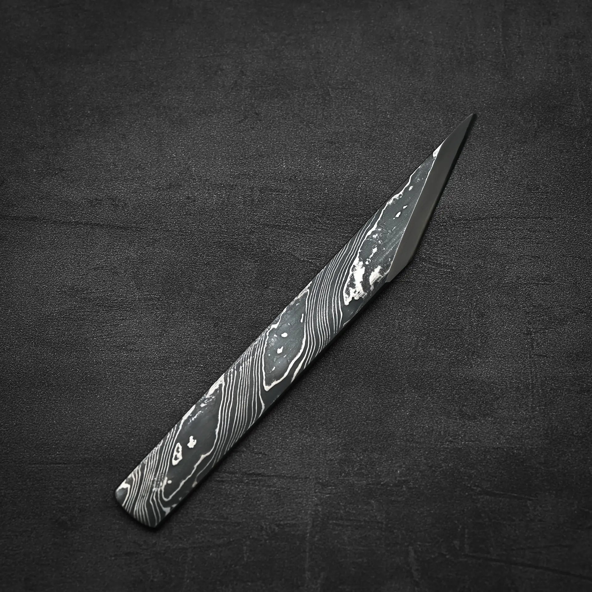 Yoshihide Masuda kurozome damascus shirogami#2 kiridashi 70mm