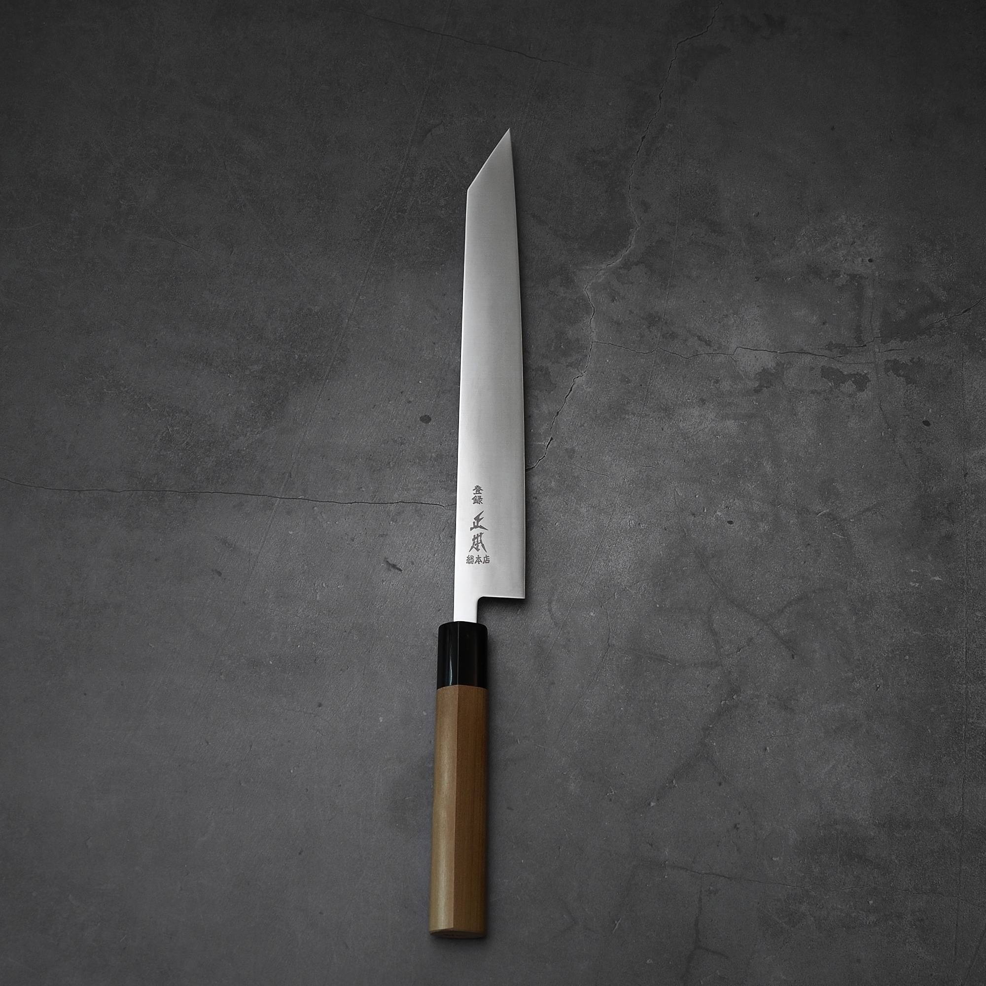 Masamoto MV kiritsuke sujihiki 255mm – Zahocho Knives Tokyo