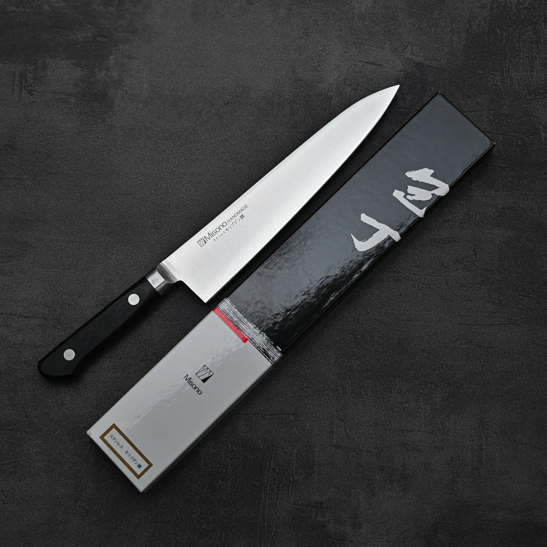 Misono Molybdenum gyuto 210mm – Zahocho Knives Tokyo