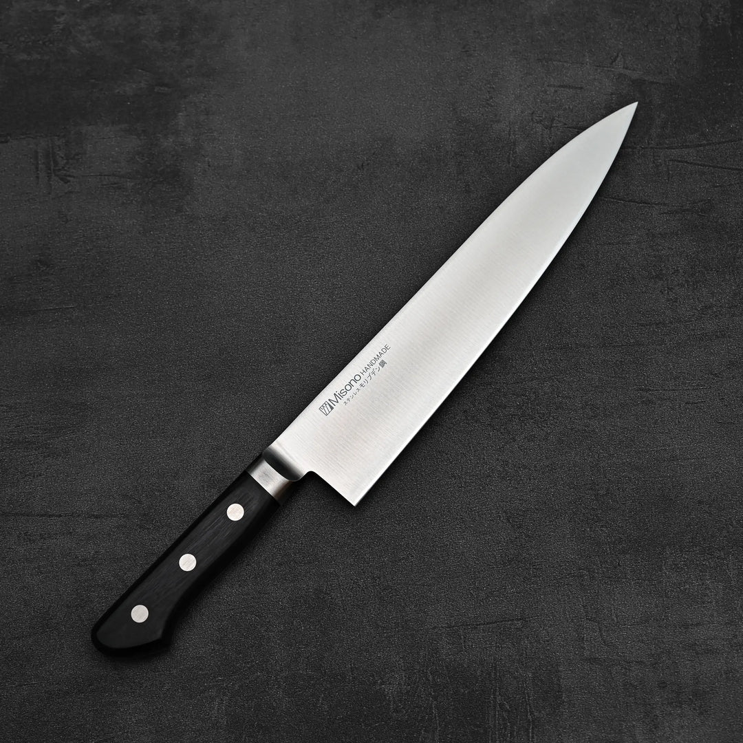 Misono 牛刀 ハンドメイド 240mm Misono Molybdenum gyuto 240mm – Zahocho Knives Tokyo