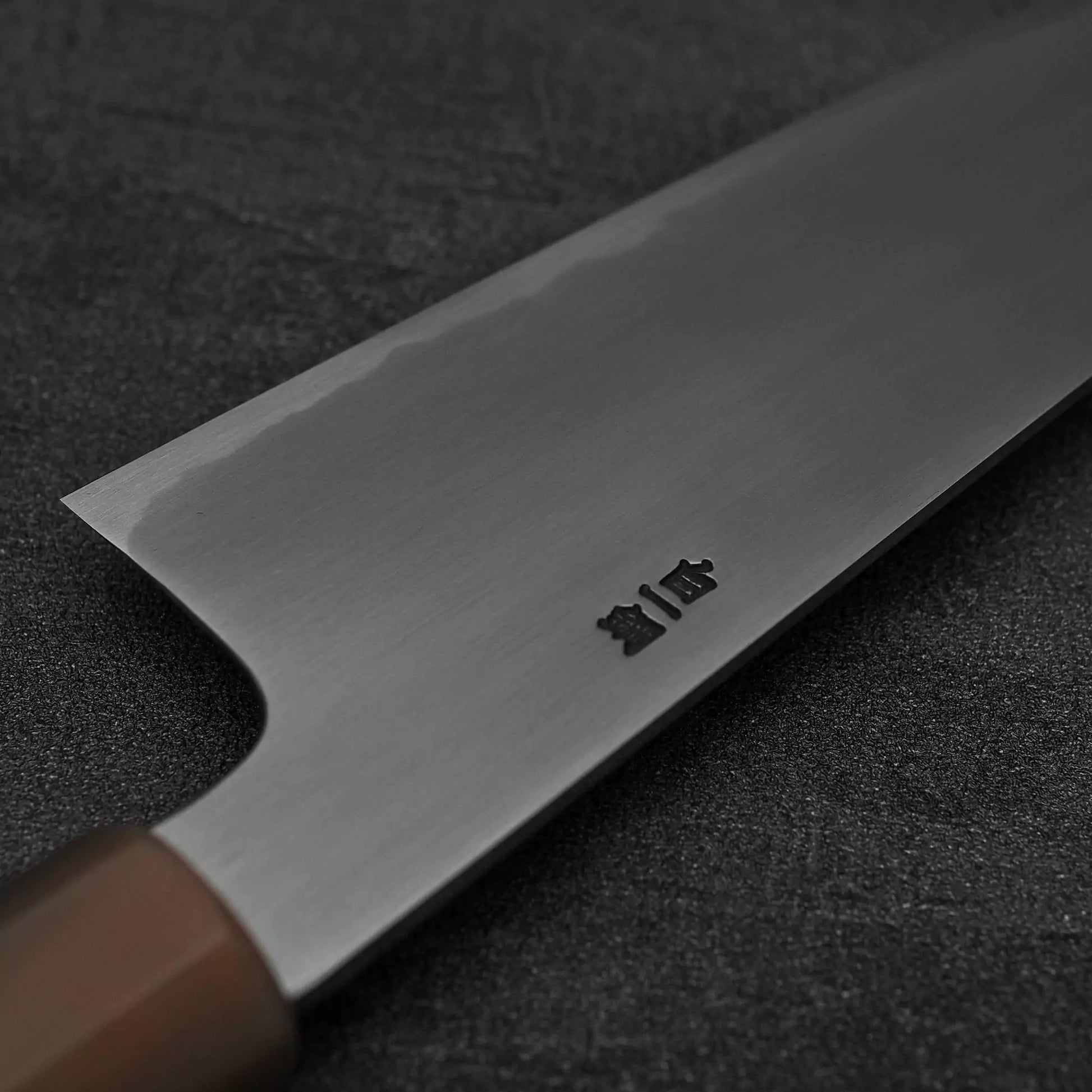 Nakagawa bokashi shirogami1 tall gyuto 210mm Zahocho Knives Tokyo