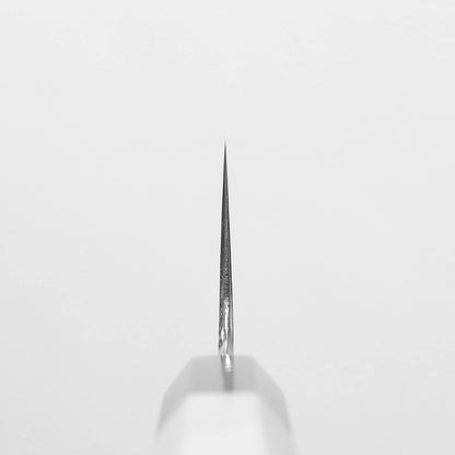 Choil shot of Nakagawa bokashi shirogami#1 tall gyuto knife