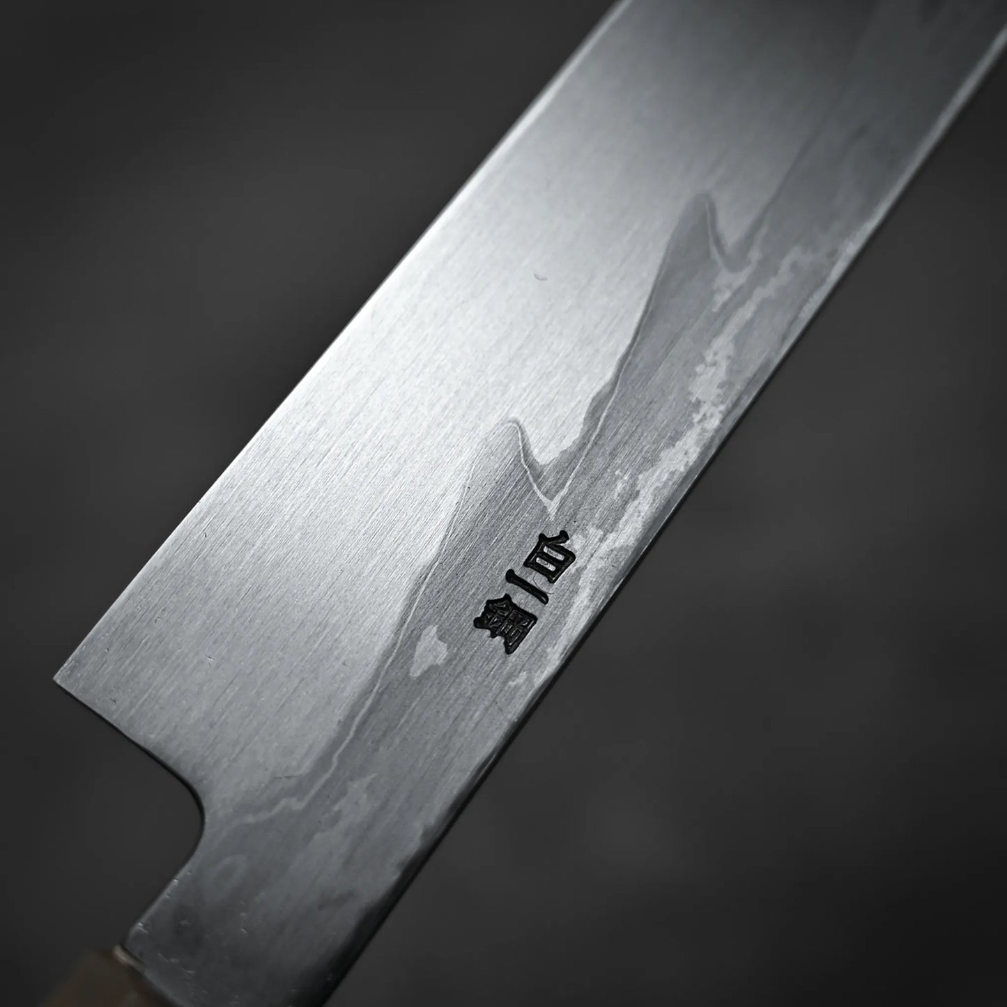 Nakagawa shirogami#1 damascus yanagiba 300mm