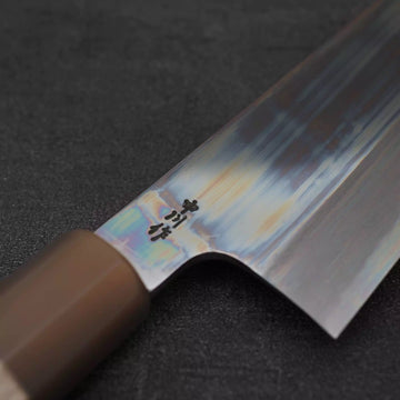 Nakagawa mirror shirogami#1 tall gyuto 240mm – Zahocho Knives Tokyo Nakagawa mirror shirogami#1 tall gyuto 240mm – Zahocho Knives Tokyo