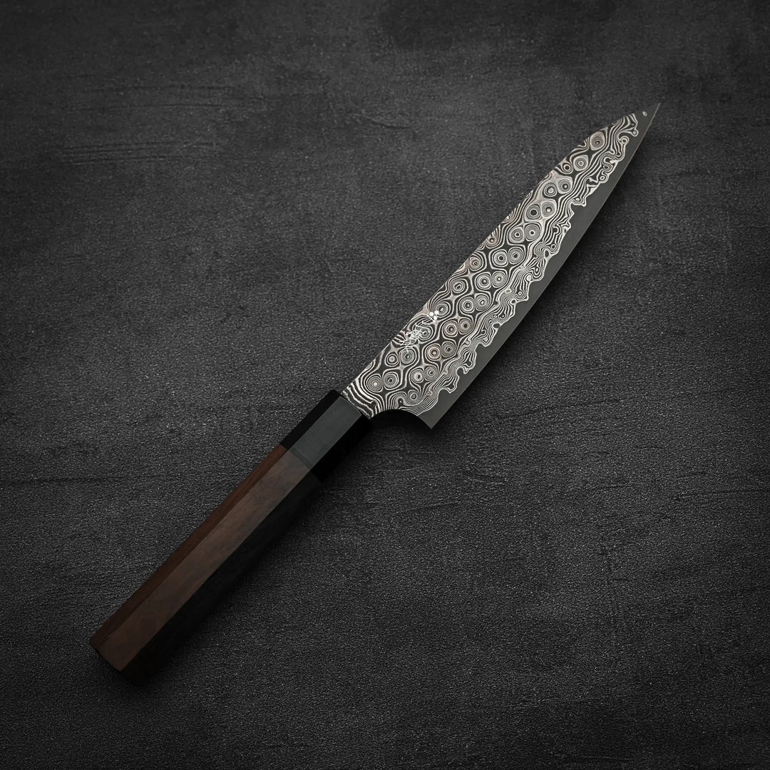 Nigara Anmon SG2 damascus petty knife 150mm – Zahocho Knives Tokyo