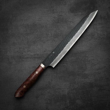 ★♪●　garikuho Nigara tsuchime kurouchi SG2 kiritsuke sujihiki 255mm – Zahocho