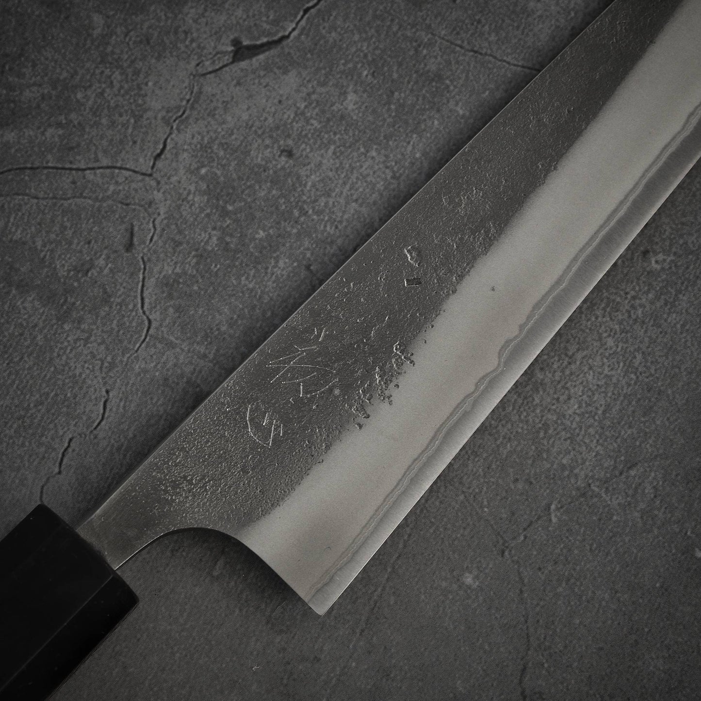 Yoshikane nashiji shirogami#2 petty knife 150mm