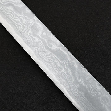 Yoshikazu Ikeda aogami#1 damascus sakimaru sujihiki 330mm