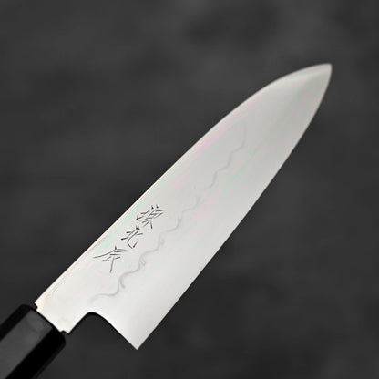 Yoshikazu Ikeda shirogami#2 mizuhonyaki santoku 165mm