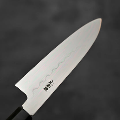 Yoshikazu Ikeda shirogami#2 mizuhonyaki santoku 165mm