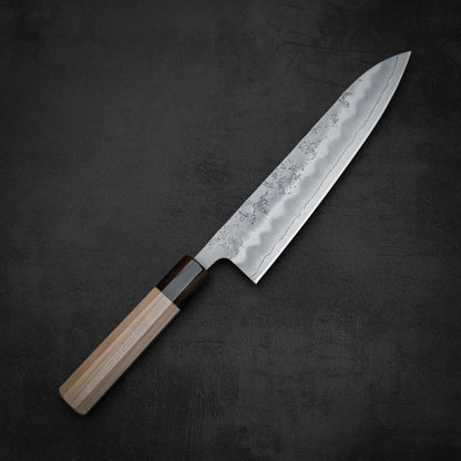 Kaishin nashiji ginsan gyuto 210mm