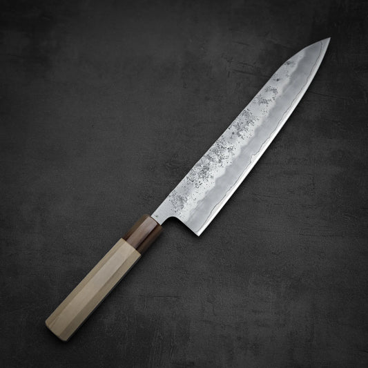 Kaishin nashiji ginsan gyuto 240mm