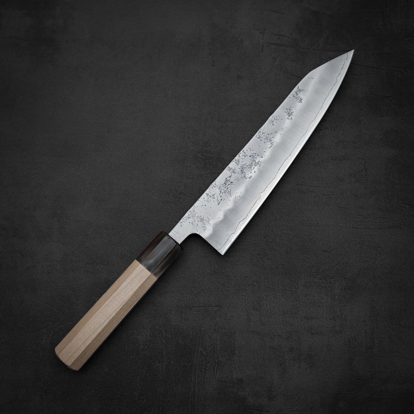 Kaishin nashiji ginsan kiritsuke gyuto 210mm