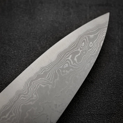 Yoshikazu Tanaka shirogami#1 damascus gyuto 210mm