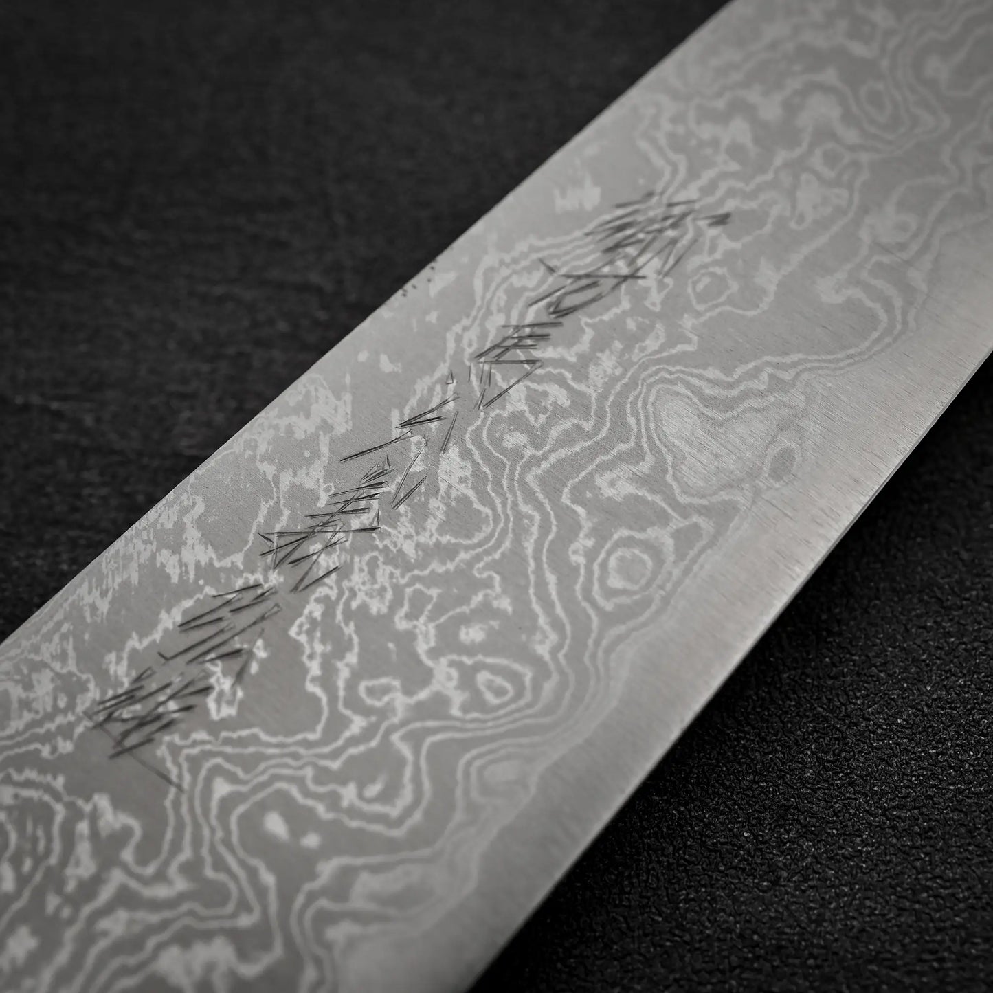 Yoshikazu Tanaka shirogami#1 damascus gyuto 210mm