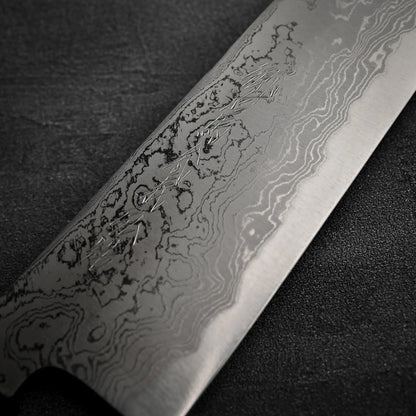 Yoshikazu Tanaka shirogami#1 damascus gyuto 240mm