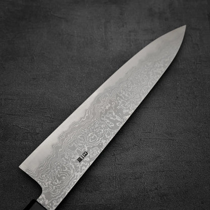 Yoshikazu Tanaka shirogami#1 damascus gyuto 240mm