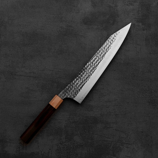 Top down view of Yu Kurosaki Senko SG2 gyuto knife