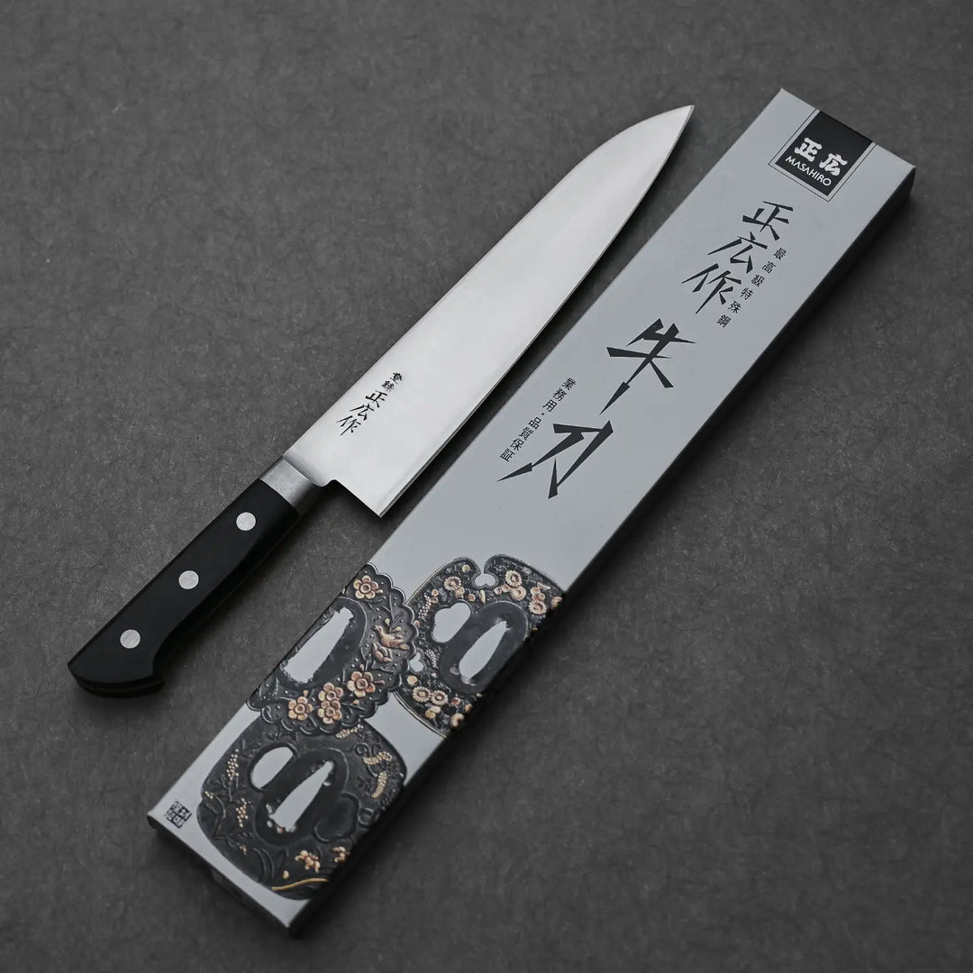 Masahiro carbon 240mm gyuto | Zahocho Knives Tokyo – Zahocho