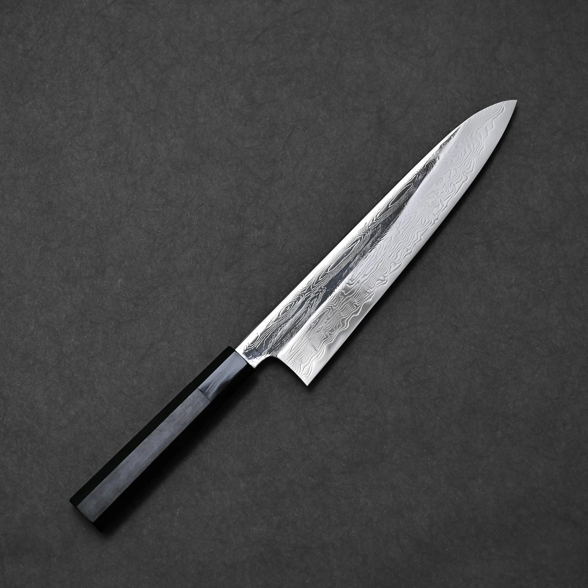 シンオウ Nakagawa SPG STRIX damascus gyuto 240mm – Zahocho Knives Tokyo
