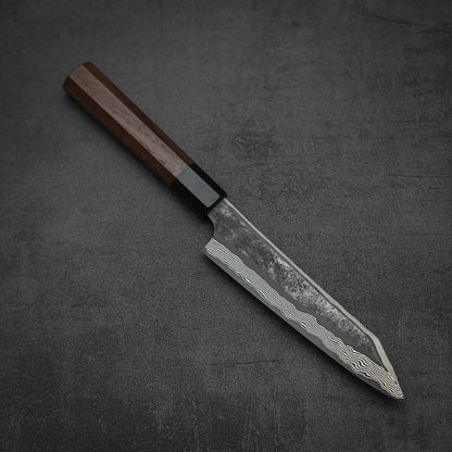 Nigara kurozome ginsan damascus kiritsuke petty knife 150mm