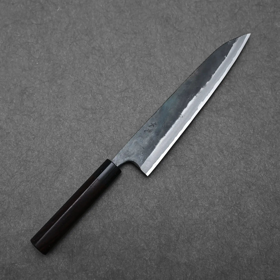 Ohishi kurouchi aogami#1 gyuto 240mm | Zahocho Knives Tokyo