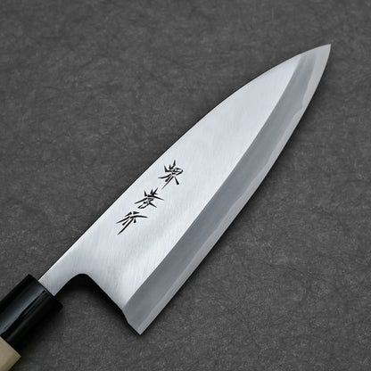 165mm Sakai Takayuki shirogami #3 deba knife right side view